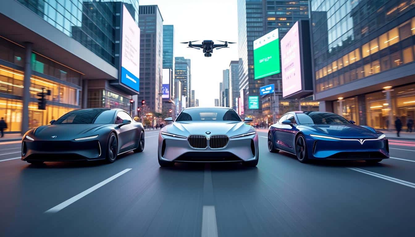 découvrez notre comparatif 2025 des modèles autonomes de tesla, bmw et mercedes. analysez les performances, l'innovation et la technologie de chaque marque pour faire le meilleur choix en matière de véhicules autonomes.