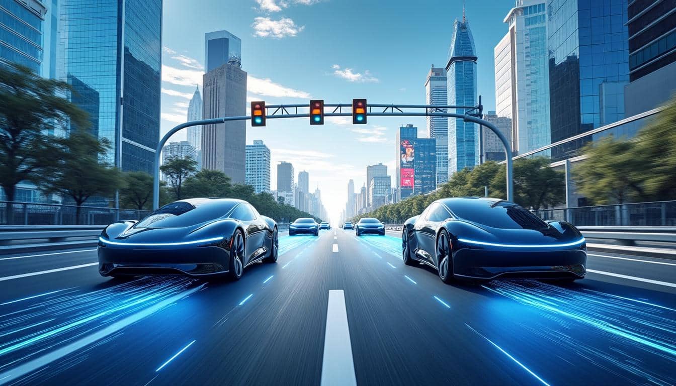 découvrez la technologie v2x qui permet aux voitures de communiquer entre elles et avec l'infrastructure routière pour améliorer la sécurité et la fluidité du trafic.