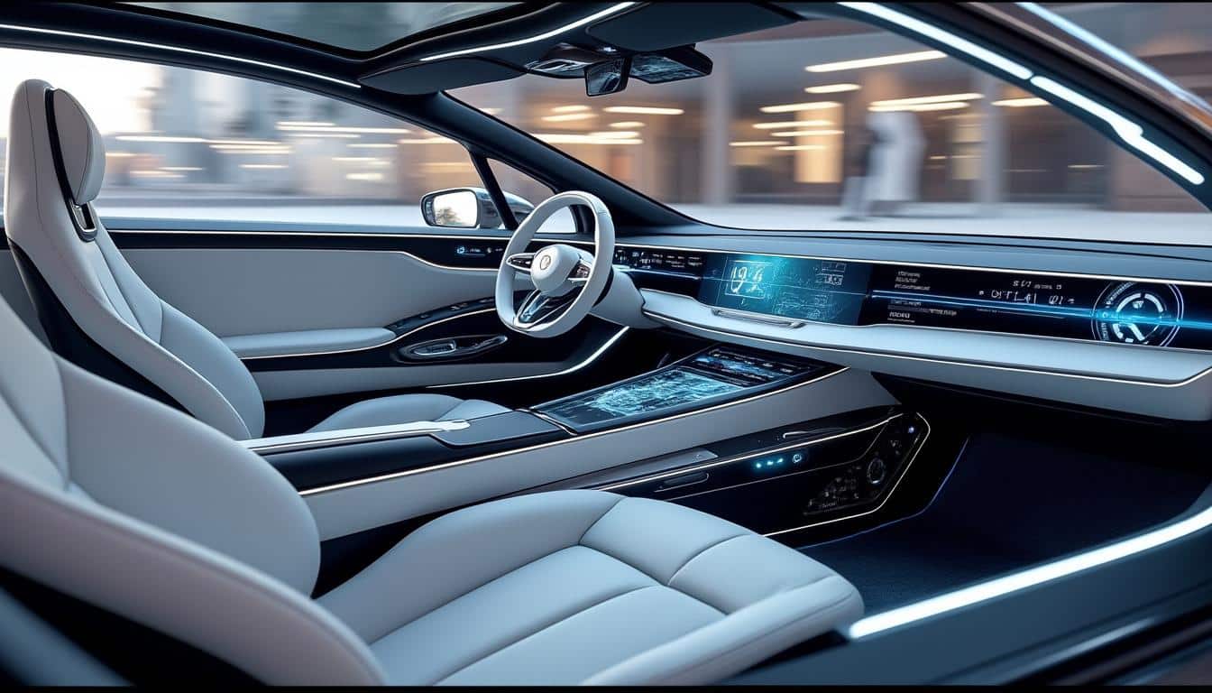 découvrez l'intérieur d'une voiture autonome et explorez ce qui se passe réellement pendant la conduite, entre technologie avancée, confort et sécurité.