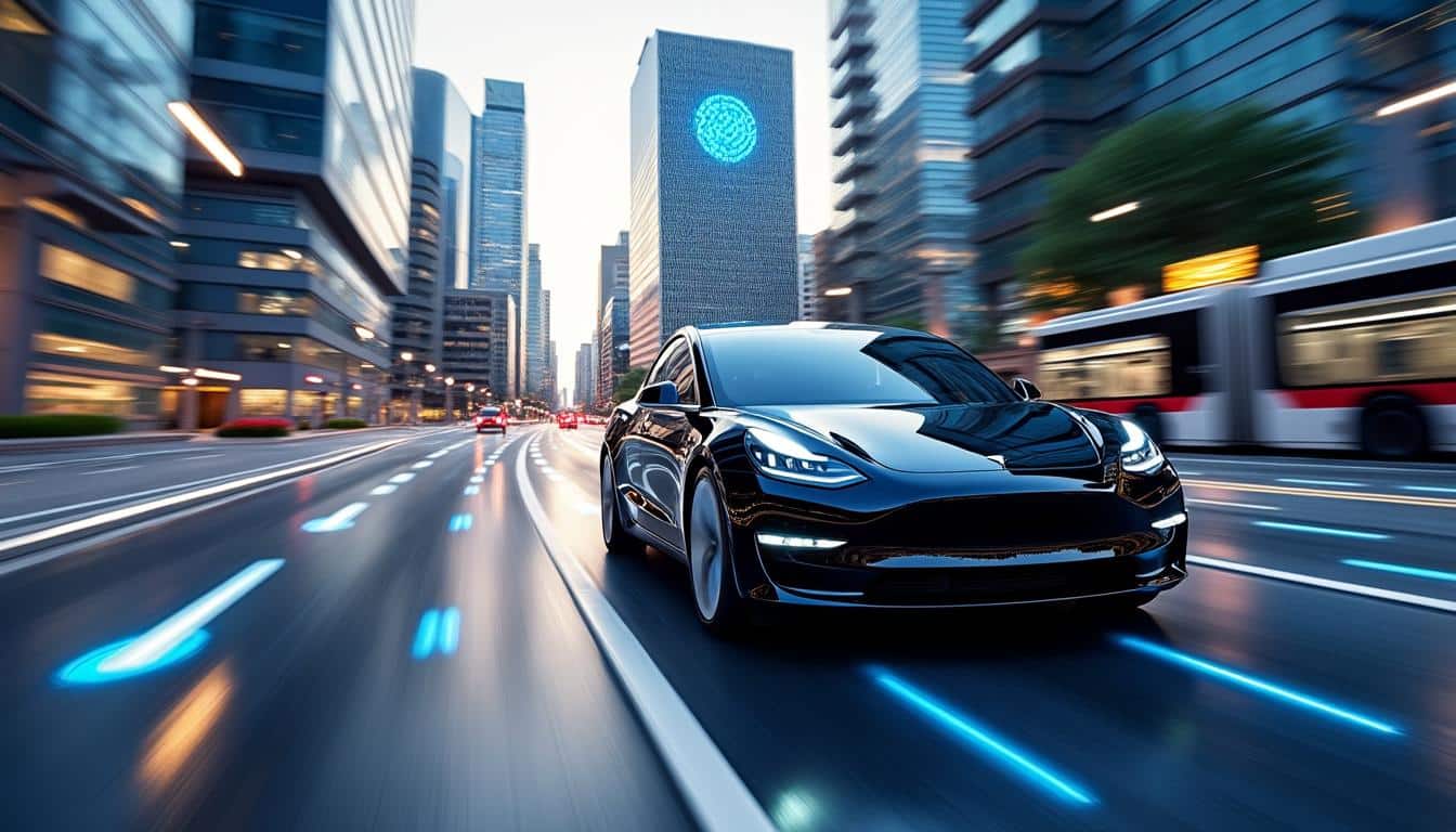 découvrez comment la tesla model 3 fsd améliore ses trajets urbains grâce à la puissance du supercalculateur dojo, offrant une conduite autonome plus fluide et efficace.