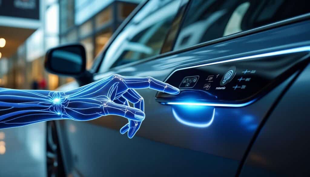 découvrez comment la biométrie veineuse révolutionne l'accès aux voitures autonomes en remplaçant les clés physiques par une technologie sécurisée et innovante.