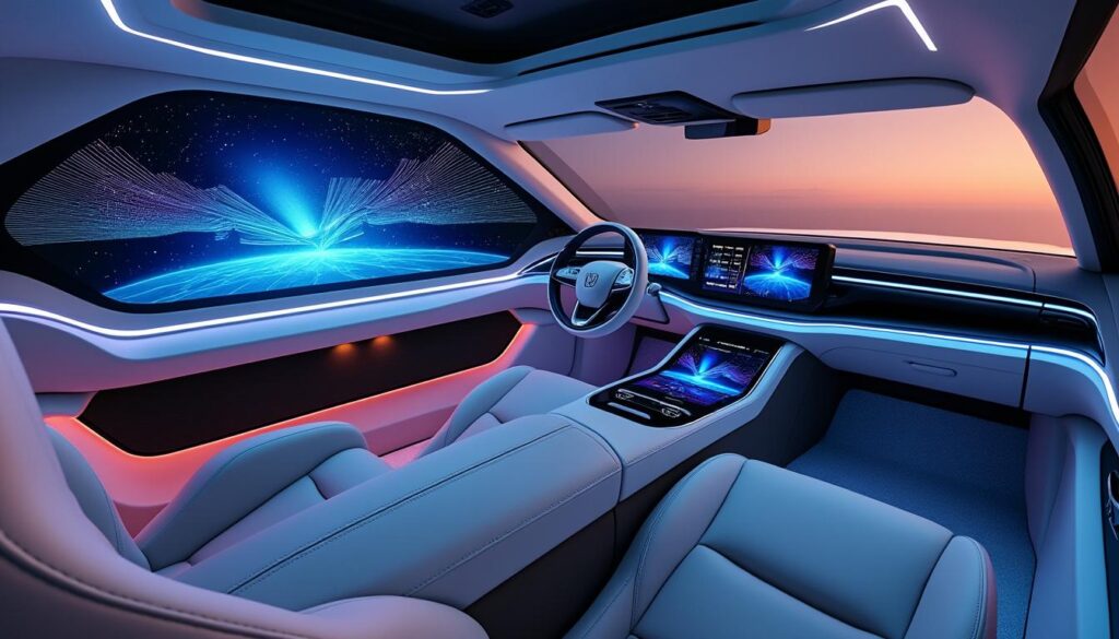 découvrez le afeela, le véhicule intelligent développé par sony et honda, qui révolutionne le divertissement à bord grâce à une technologie ia avancée pour une expérience de conduite immersive et connectée.