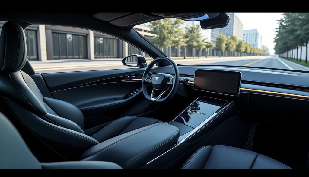 découvrez comment le verre électrochrome améliore le confort des voitures autonomes privées en assombrissant l'habitacle pour une expérience de conduite innovante et personnalisée.