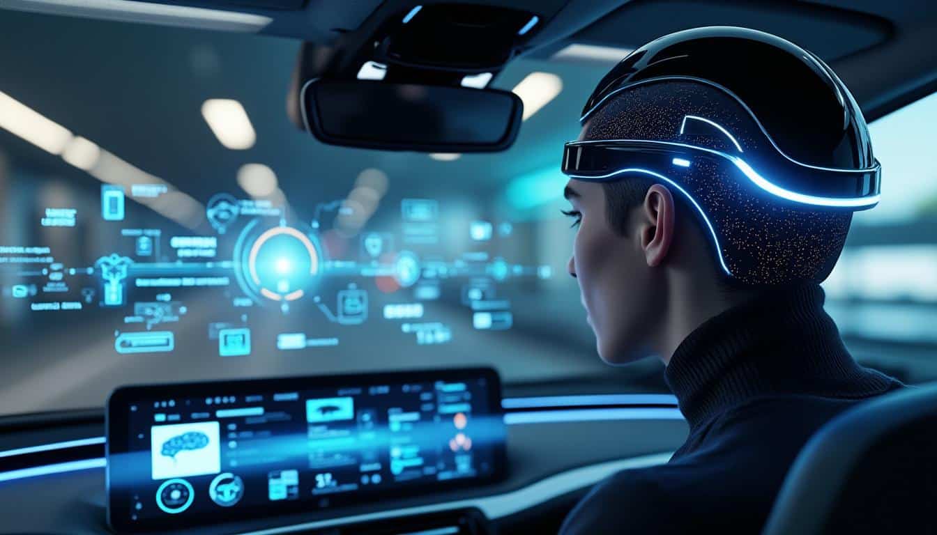 découvrez comment l'interface cerveau-machine pourrait révolutionner la conduite en permettant de piloter les véhicules uniquement par la pensée.