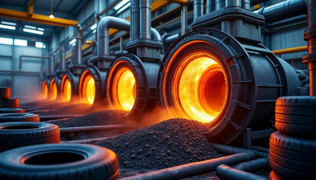 découvrez comment la pyrolyse révolutionne le recyclage des pneus des véhicules de transport en transformant les déchets en ressources utiles de manière écologique et durable.