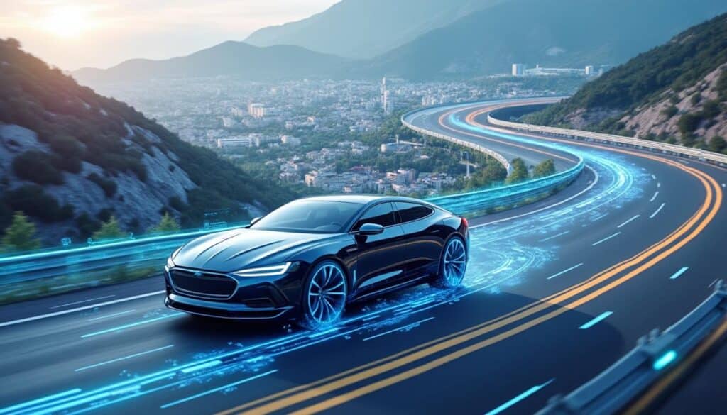 découvrez comment l'apprentissage continu permet à votre voiture de s'adapter en temps réel aux nouvelles routes pour une conduite plus sûre et intelligente.