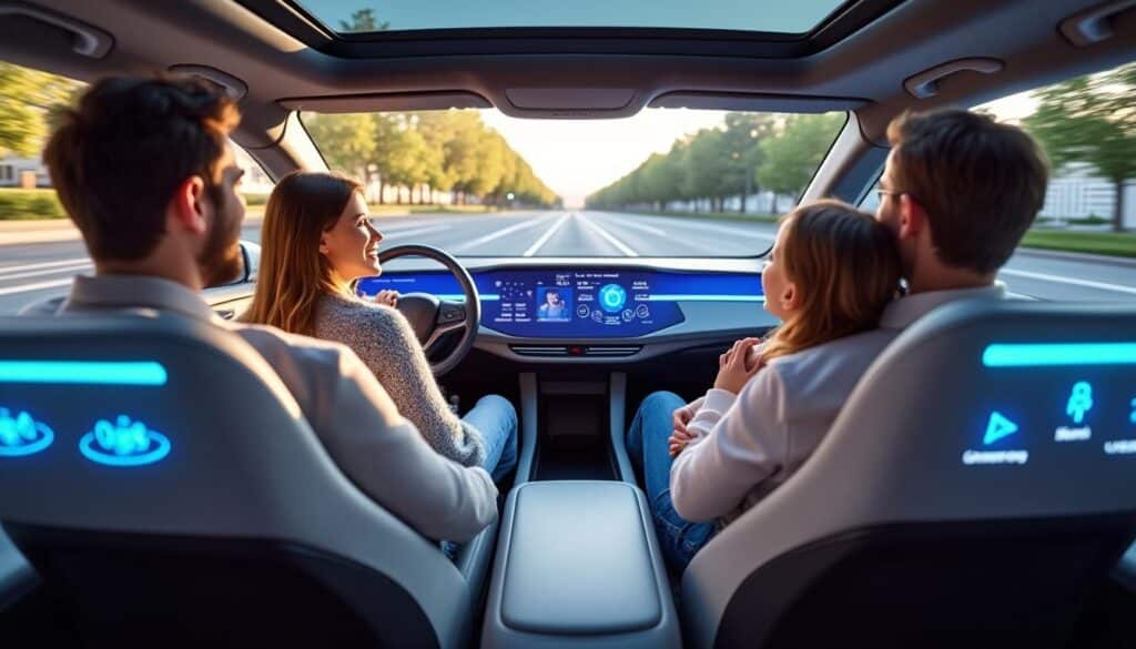 découvrez comment le li auto l9 intègre l'intelligence artificielle pour offrir un confort optimal aux familles lors de trajets en conduite autonome, alliant sécurité et innovation.