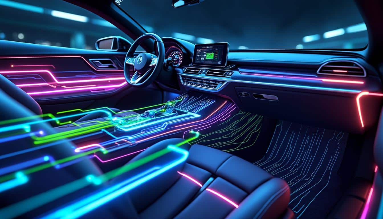 découvrez comment le multiplexage optique révolutionne les flux de données internes dans l'automobile, en améliorant la rapidité et l'efficacité des communications embarquées.