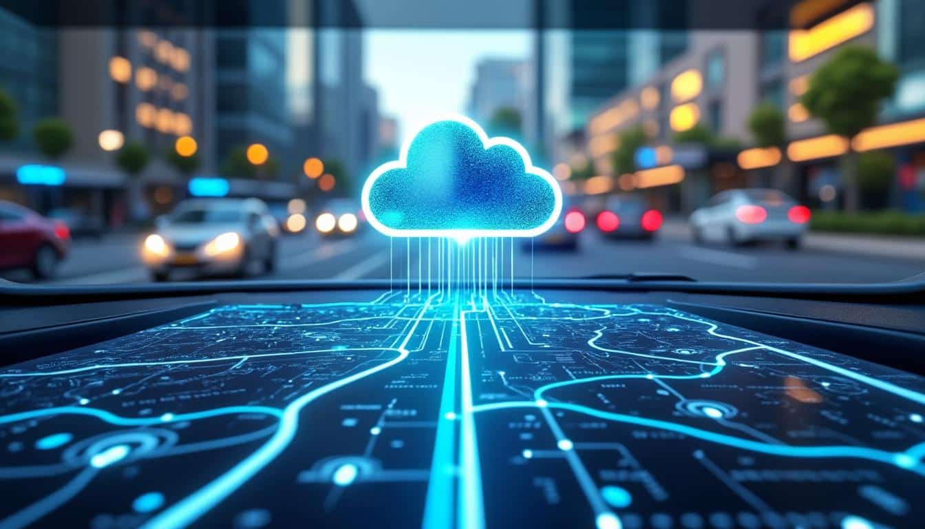 découvrez comment le transfert de données cloud permet la mise à jour en temps réel de la cartographie de votre véhicule pour une navigation toujours précise et sécurisée.