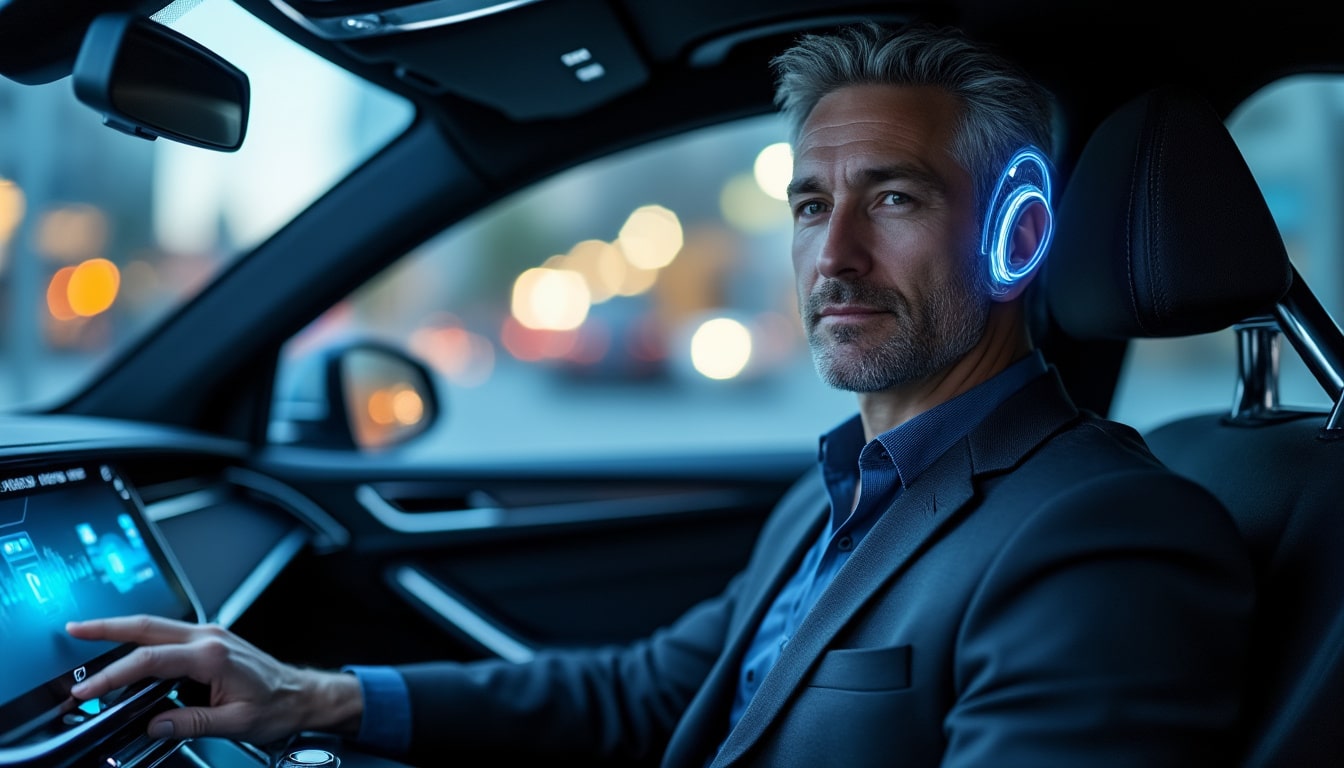 découvrez comment la reconnaissance faciale permet d'ajuster automatiquement le siège du conducteur pour un confort personnalisé et une expérience de conduite optimale.