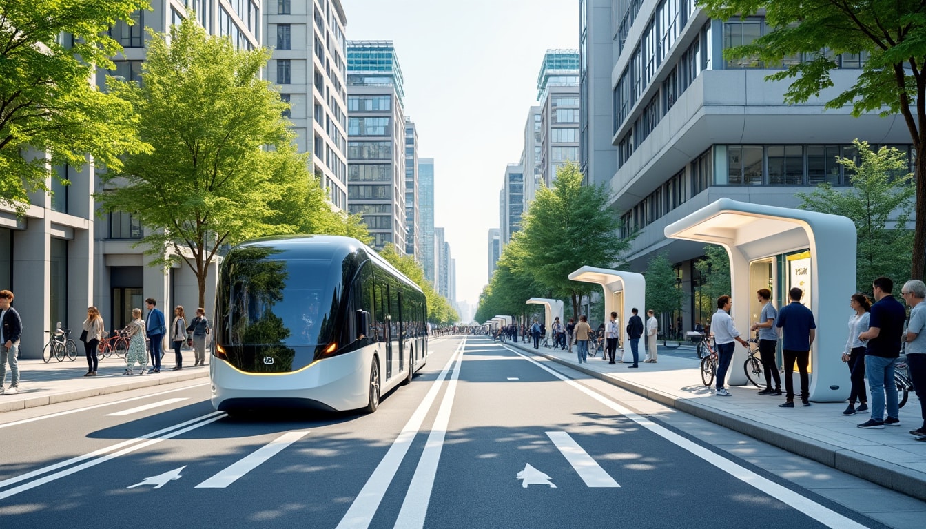 découvrez comment la réglementation zones à faibles émissions (zfe) encourage l'adoption des navettes autonomes pour un transport urbain plus propre et innovant.