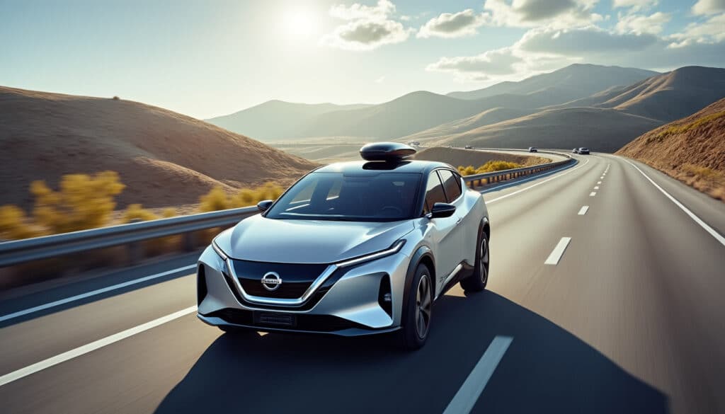 découvrez le nissan ariya équipé du système avancé propilot 2.0, offrant une conduite assistée optimisée pour plus de sécurité et de confort sur les autoroutes.