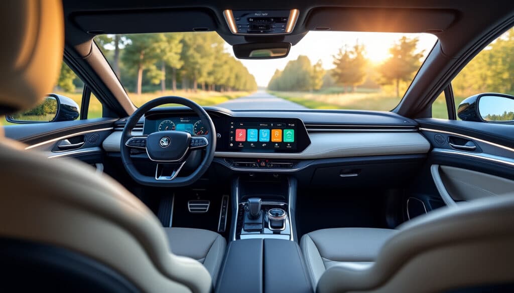 découvrez le skoda vision 7s, un véhicule innovant qui mise sur une interface familiale intuitive pour une expérience de conduite connectée et conviviale.