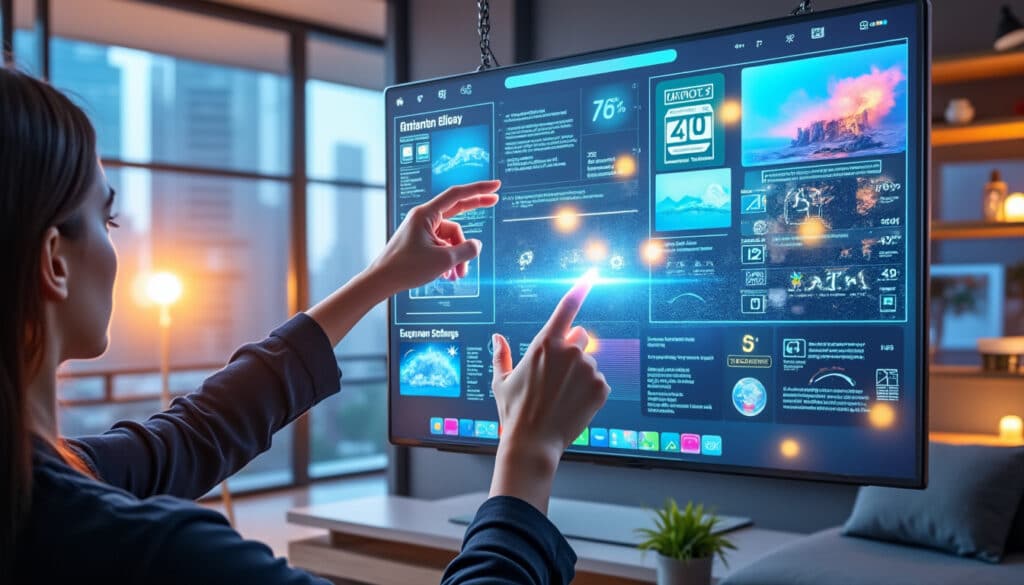 découvrez comment les vitres tactiles révolutionnent les fenêtres en les transformant en écrans interactifs d'infodivertissement, offrant une expérience innovante et connectée.